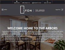 Tablet Screenshot of lyonthearbors.com